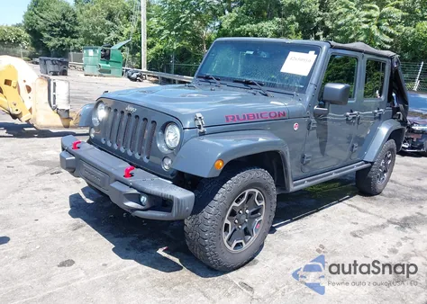 2017 Jeep Wrangler Unlimited Rubicon Hard Rock 4X4 из США, поврежденный, VIN 1C4BJWFG6HL574013